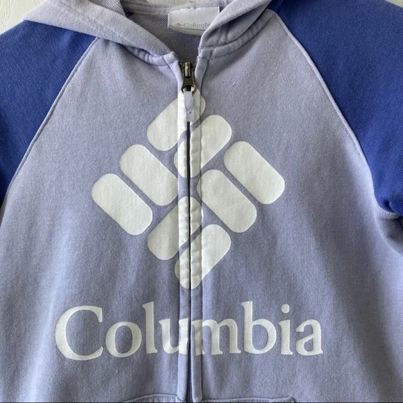 COLUMBIA YOUTH GIRLS HOODIE Can fit a size XXXS in women's or 7/8 in girls - Picture 7 of 8